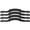 COHEALI 4 Pezzi Maniglia per Trasporto Kayak Nera 28cm e Plastica Design Laterale Antiscivolo per Valigie e attività Acquatiche Outdoor
