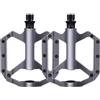 Elchuiaby Pedali per bici in nylon con doppio cuscinetto antiscivolo e piattaforma larga (arancione)
