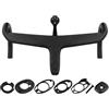 IKLAAQETBXPS Manubrio Carbon Drop con percorso interno compatibile bici da strada SL8 | Parti di ricambio for ciclismo su strada integrate nel manubrio della bicicletta in fibra di carbonio