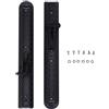 Lurrose 2 Pezzi Pedale per Kayak e Canoa da Esterno in Plastica Nero