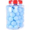 PACKOVE 60 Pezzi Palline da Ping Pong Palline da Tennis da Tavolo 40mm in Pp, Rotonde, Senza Cuciture, Perfettamente Bilanciate, per Sport in Casa e Outdoor, Principianti