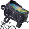 Generic Bike Top Tube Bag - Borsa impermeabile per telaio del telefono in EVA