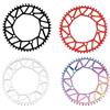 DUANSIYU Corone per Bicicletta Bicicletta Pieghevole Full Hollow Manovella Rotonda Ruota di Catena 48T 50T 52T 54T 56T Guarnitura Corona BCD130 58T(50T Silver)