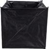 TOPINCN Nylon Black Portable Folding Climbing Rope Storage Basket for