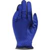 Zpengtai Guanti Golf Guanto da golf uomo 1 pezzo mano sinistra destra guanti traspiranti in fibra morbida micro colore blu(Right hand,26)