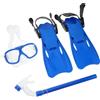 Healeved Set da Snorkeling per Adulti Maschera Subacquea Professionale, Boccaglio Facile da Respirare e Pinne da Nuoto in Pvc e Tpr, Adatto per Esplorazione Subacquea e Nuoto