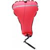 Baoblaze Dispositivo di Sollevamento Gonfiabile Sacca di Sollevamento Boa di Recupero Cuscino di Galleggiamento Attrezzatura Subacquea in Nylon TPU con Fascia, Rosso, 140 Libbre