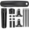 Generico Parafango Anteriore e Posteriore for Bicicletta, Leggero, parafango for, Rigido for MTB, Mountain Bike, Bici da Strada
