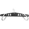 Hellery Barra Lat Machine Ergonomica Barra Dritta Regolabile Attrezzatura per Palestra in Casa , 38 Cm