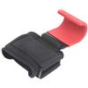 BONKZEBU Gancio di Supporto per Sollevamento Pesi, Comoda Protezione per il Polso con Design Regolabile Maggiore Forza di Presa per Powerlifting, Nylon e SBR, 15x5,9 Pollici, 1 unità