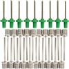 Toddmomy 200 Pezzi Aghi di Gonfiaggio per Pompa Palla, Ago per Pompa Sfera in Acciaio Inox e Plastico, Multiuso, Gonfiaggio Rapido, per Calcio e Pallavolo, Borsa Sportiva