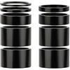 JIASHUNHE Distanziali Bici Manubrio Serie Sterzo Spacer 2 3 5 10 20mm Rondella in Alluminio for 1-1/8 28.6mm Tubo MTB Strada Forcella Stelo Regolare L'altezza Anello(28.6 H110mm P9)