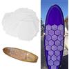 HUSHUI Set di Tappetini per Tavola da Surf Antiscivolo da 20 Pezzi, Cuscinetto Adesivo Durevole per Tavole Corte e Lunghe, Materiale PC, 8 Cm/3,1 Pollici