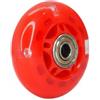 Wswqop Pattini in Linea Bambini Ruote Luminescenti Durature Cuscinetti a Basso Rumore Set Sostituzione Completo Facile Installazione Adatti a Notti Estive Tempo Libero Lungomare, Color to 3, 63mm