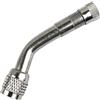 Limtula Prolunga per valvole per pneumatici in rame lunga durata con 3 angoli per, auto, bici con ruota per bici automatica, adattatori per valvole per pneumatici resistenza, Silver 135 degrees