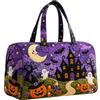 Generico Borsone Duffle Trapuntato Tote Halloween Fantasma Gatto Nero Grande