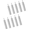 LORYEANM 10Pcs Pesca Notte Galleggianti Elettrici Luce Batteria Set Boe Strumento Pesca Bobber Affrontare Elettrico 3 Votage Batteria Galleggiante Notte