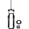 NIKANXIA Forcella MTB 26 Molla Meccanica V/Disco 28,6mm Corsa 110mm QR 9x100mm(26'' Gray)