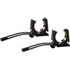 Bbajszx Clip per riporre Barche per pagaie e Ganci per Barche, Base Allungata Supporto Aperto per d ' Acqua Clip per Gancio per stoccaggio sul Ponte Porta pagaia per Kayak Organizer per Ponte C
