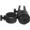 Amosfun Clip Plastico per Torcia da Casco Nero, Foro 18-24 Mm | Fissaggio Stabile, Installazione Rapida, Accessorio Leggero per Elmetto e Cappello Protettivo