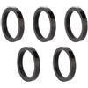 JIASHUNHE Distanziali Bici Manubrio 5 pz Rondelle Bicicletta Distanziatore Ultraleggero in Fibra di Carbonio 1mm/2mm/3mm/5mm/10mm/15mm Bike Rondella Guarnizione Forcella Auricolare Parti(5mm)