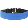Fzaqwen Sportivo Cintura da Corsa Borsa da Allenamento Fascia da Fitness Traspirante E Robusta con Fibbia a Rilascio Rapido E Scomparti Adatto per Corsa, Blu