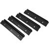 COHEALI 4 Pezzi Gancio Sedile Kayak in Plastica, Clip Porta-Sedile, Pp Nero, per Barca Gonfiabile e Kayak, Fissaggio Sicuro del Sedile, Installazione Facile, per Sport Acquatici e
