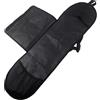 Monetais Borsa da trasporto per skateboard impermeabile da 1 confezione con cinghie regolabili