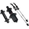 IKLAAQETBXPS Mozzo for bici da strada, cuscinetto sigillato a 4 nottolini 20/24 fori 270 g