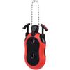 Cabilock Contapunti da Golf, Stroke Counter a Doppio Quadrante, Plastico, Rosso, Catena, Cambio Automatico dei Numeri, per Appassionati, Sport All'aperto