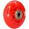 Wswqop Pattini in Linea Bambini Ruote Luminescenti Durature Cuscinetti a Basso Rumore Set Sostituzione Completo Facile Installazione Adatti a Notti Estive Tempo Libero Lungomare, Color to 13, 70mm