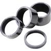 JIASHUNHE Distanziali Bici Manubrio 4/5 pz/Set Serie Sterzo Rondella STEM Spacer 3/5/10/15/20mm in Fibra di Carbonio Bici Spaziatura Pad Anello Kit for 28.6mm Forcella Anteriore(4pcs)