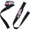 GuoChe Polsiere per sollevamento pesi, bandiera degli Stati Uniti e Repubblica Dominicana, 66 cm, per allenamento, palestra, powerlifting, bodybuilding