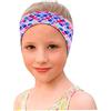 Elyebxj Fascia Auricolare Impermeabile per Nuoto per Bambini e Adulti, Protezione per Capelli, Taglia L