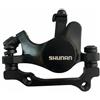 Baoblaze Pinza Freno Bicicletta Meccanica Disco Sincrona Pinza Calibro Freno Impianto in Lega di Alluminio con Movimento Simultaneo Delle Pastiglie per Frenata, Nero-A
