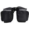 Domary Borsa per Portapacchi Posteriore, Laterale da 25 Litri con Strisce