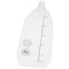 COOPHYA Borraccia Morbida Pieghevole da 500ml in Silicone e Tpu Bianco, Leggera e Resistente per Trekking e Avventure All'aperto
