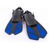 Fzaqwen da Nuoto Adulti Lunghe Regolabili Snorkeling con di Fissaggio Regolabile Spinta E Controllo ' Rivestimento in Gomma Adatte per Allenamento Tecnico , Blu , S/MD