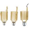 BETOOKY Trappola per Esche da Pesca, 3 Pezzi, Rete Robusta ABS Ferro