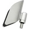 Baoblaze Portacanna da Pesca Testa di Supporto Reggicanna Staffa con Innesto Corto Universale 8 Mm Struttura Leggera Profilo Basso Adatto a Pesca in Riva Tripode E Postazione , Argento