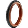 Generico Compatibile con CST BIG BOAT 26x4.0 Fat Tire Brown Style | Per cerchi fat bike 26x4.0, fianco marrone scuro vintage, battistrada CTC‑06 per sabbia/neve/pista