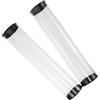 SOLUSTRE Contenitore Cilindrico Trasparente Design Salvaspazio e Portatile in Pvc 2 Pezzi per 5 Palline da Golf per Driving Range e Viaggi
