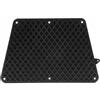 Fzaqwen Pannello Gonfiabile per Barca Piastra Poppa Rinforzo Staffa Fuoribordo Cuscino Anti Vibrazioni Paracolpi in PVC Impermeabile Superficie Aderente, Piccolo Trapezoidale 19x26.5x17.5 Cm