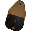 Generic Bussole tascabili in ottone anticato, custodia in pelle per collana e catena, decorazione per navigazioni esterne Campeggio Bussole Box