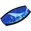 SOESFOUFU Cinturino Maschera Subacquea Blu in Neoprene, Doppio Strato