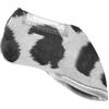 GuoChe Pelliccia di vacchetta bianca e nera modello senza cuciture animale fattoria stampa maculata minimalista monocromatica copertura per mazze da golf in ferro premium per uomini donne