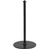 ibasenice Supporto Lampada da Campeggio Pieghevole da Tavolo, Supporto in Ferro, Lega di Alluminio e Acciaio Inossidabile, Nero, per Dispositivi di Illuminazione, Outdoor e Campeggio