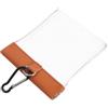 PACKOVE Golf Tee Carrying Pouch Bag Holder Borsa Porta Tee da Golf con Chiusura Automatica PVC e Pu Scomparti Separati Portatile Viaggio