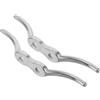MEYTXOA Gancio per Barca Stainless Steel Flagpole Cleat Hook Set | 2Pcs Rope Bracket Marine Deck Boat
