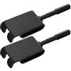 TOYANDONA 2 Pezzi Adattatore per Ancoraggi da Ghiaccio in Acciaio Nero 13 Mm
